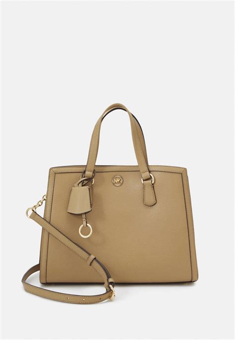 michael kors camel bag|michael kors chantal satchel.